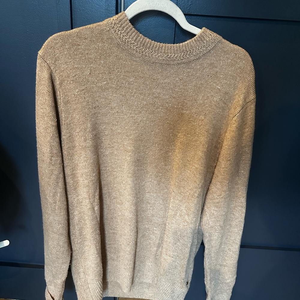 Scotch & Soda Men's Brown Crewneck Sweater